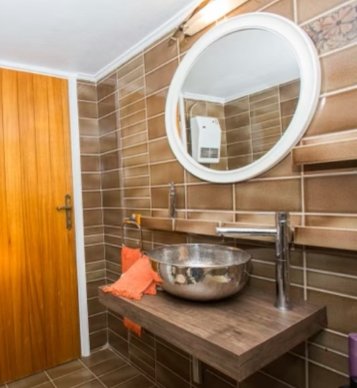 Bathroom at Eftichia Suite